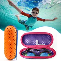 Swimming Goggles Protective Cover EVA Soft Swimming Goggles Protective Box with Drainage Hole Portable Goggles Protective Cover 1