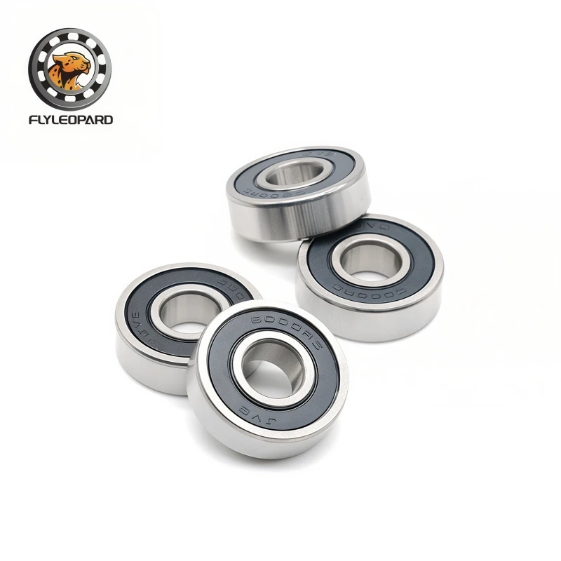 4pcs 6000-2RS 베어링 10x26x8mm 베어링 스틸 ABEC-7 고정밀 6001R..