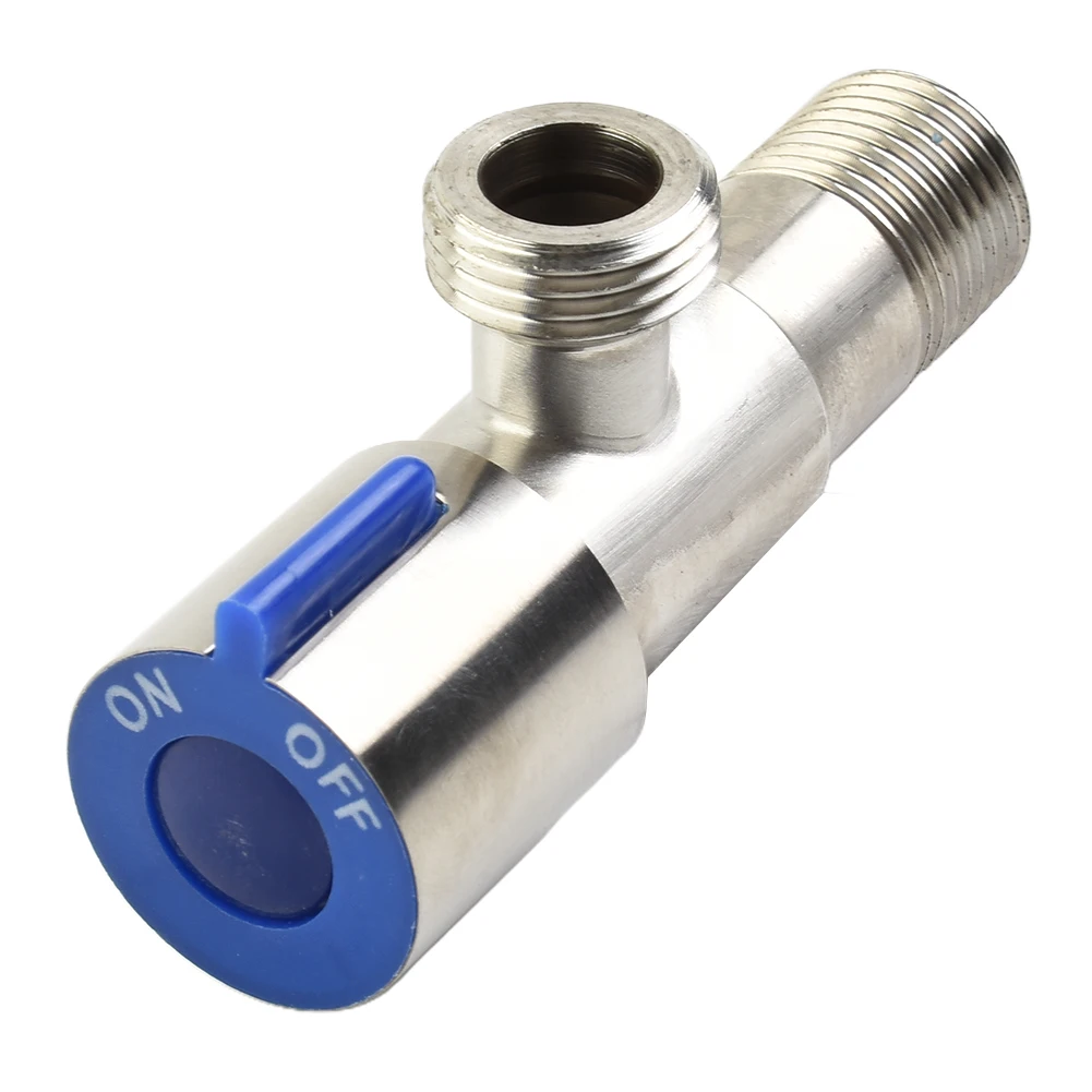 Stainless Steel Water Stop Valve for Toilets, Kitchens, and Bathrooms