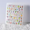 Soft Drinking Summer Time 5D Nail Sticker Manicure Decoration Nail Wraps Designs Slide 4