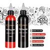 120ml red/black Tattoo Ink Pigment with box BodyArt Tattoo Kits Professional Beauty Paints Makeup Tattoo Supplies Semi-permanent 3