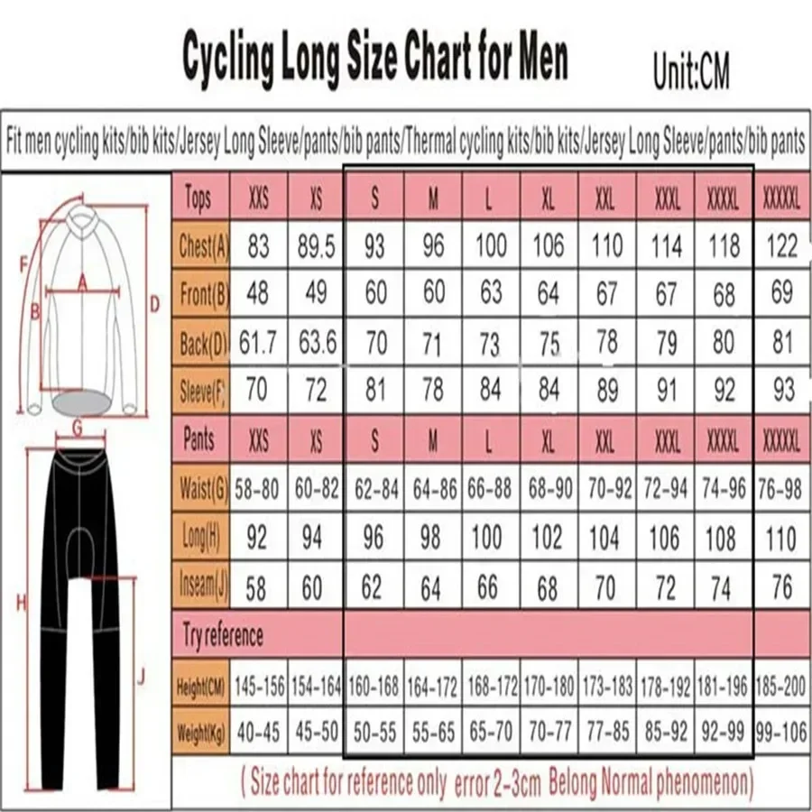 Team Cycling Jersey Set 2022 Man Autumn Mtb Race Cycling Clothing Long Sleeve Ropa Ciclismo Outdoor Riding Bike Uniform 6