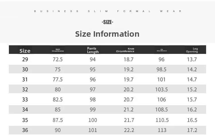 Men's Classic Slim Fit Office Trousers View 1
