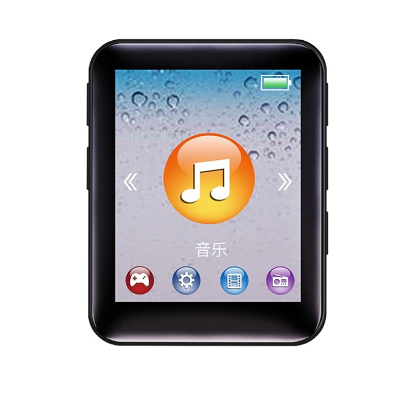 Lettore Mp3 Da 1.8 Pollici Pulsante Lettore Musicale Lettore Mp3 Portatile Da 4Gb Con Altoparlanti Qualità Del Suono Lossless Ad Alta Fedeltà