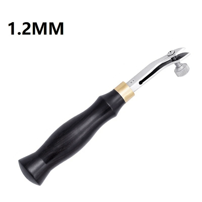 

1.2Mm Adjustable Scriber Spacing Edger Scriber Edger Leather DIY Tool Edge Decorative Line Tool Durable Easy To Use