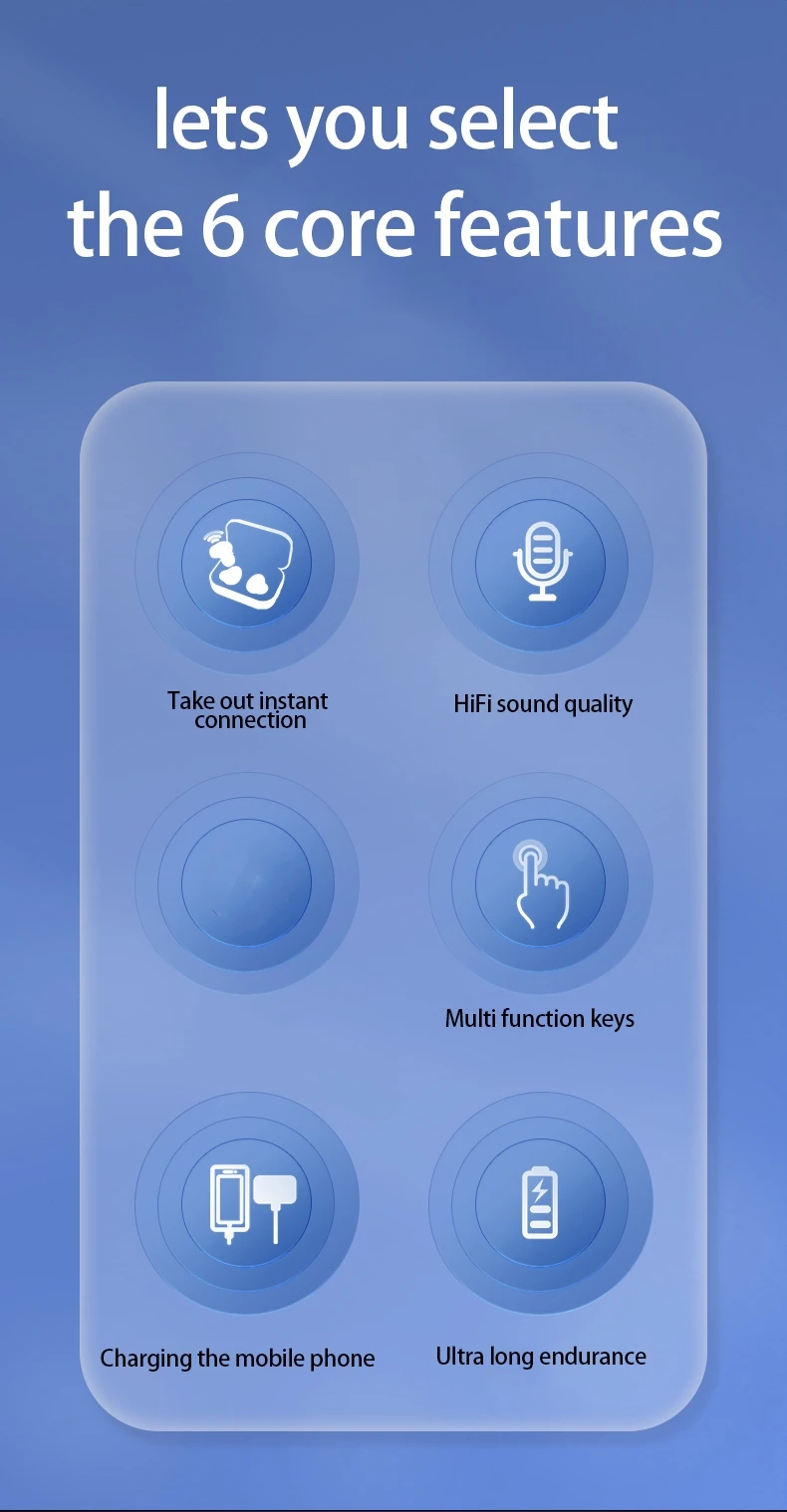 Bluetooth Wireless Headphones With Noise Reduction And Stereo Sound_voghion.com