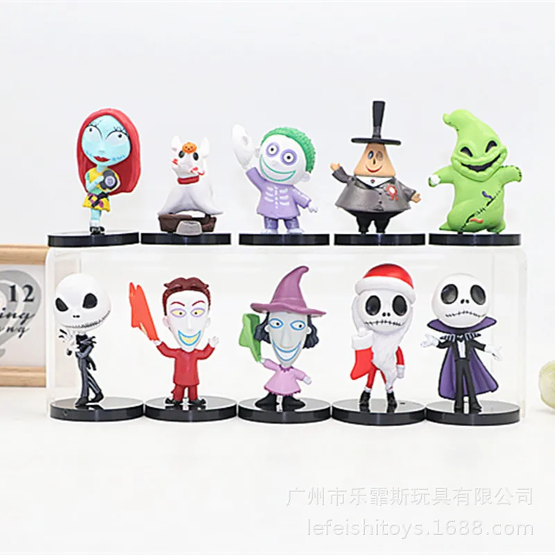 Jada Toys – Set 18 Figurine In Metallo Pressofuso – Nightmare Before Christmas – Personaggi Da Collezione – Licenza Ufficiale Disney - 2