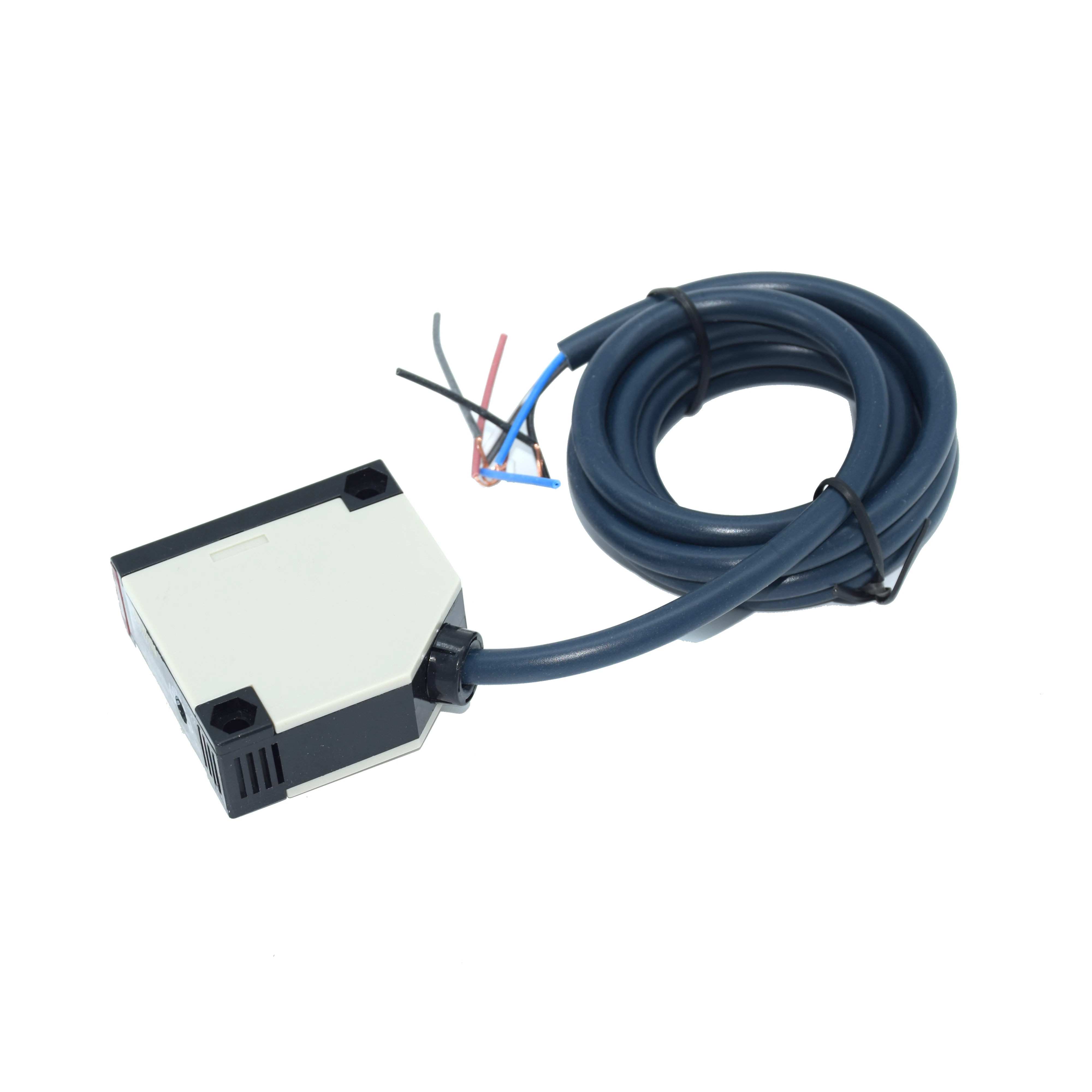 Square Reflex Light Barrier Sensor E3JK-R4M1 DC12-24V Reflective Photoelectric Switch 5