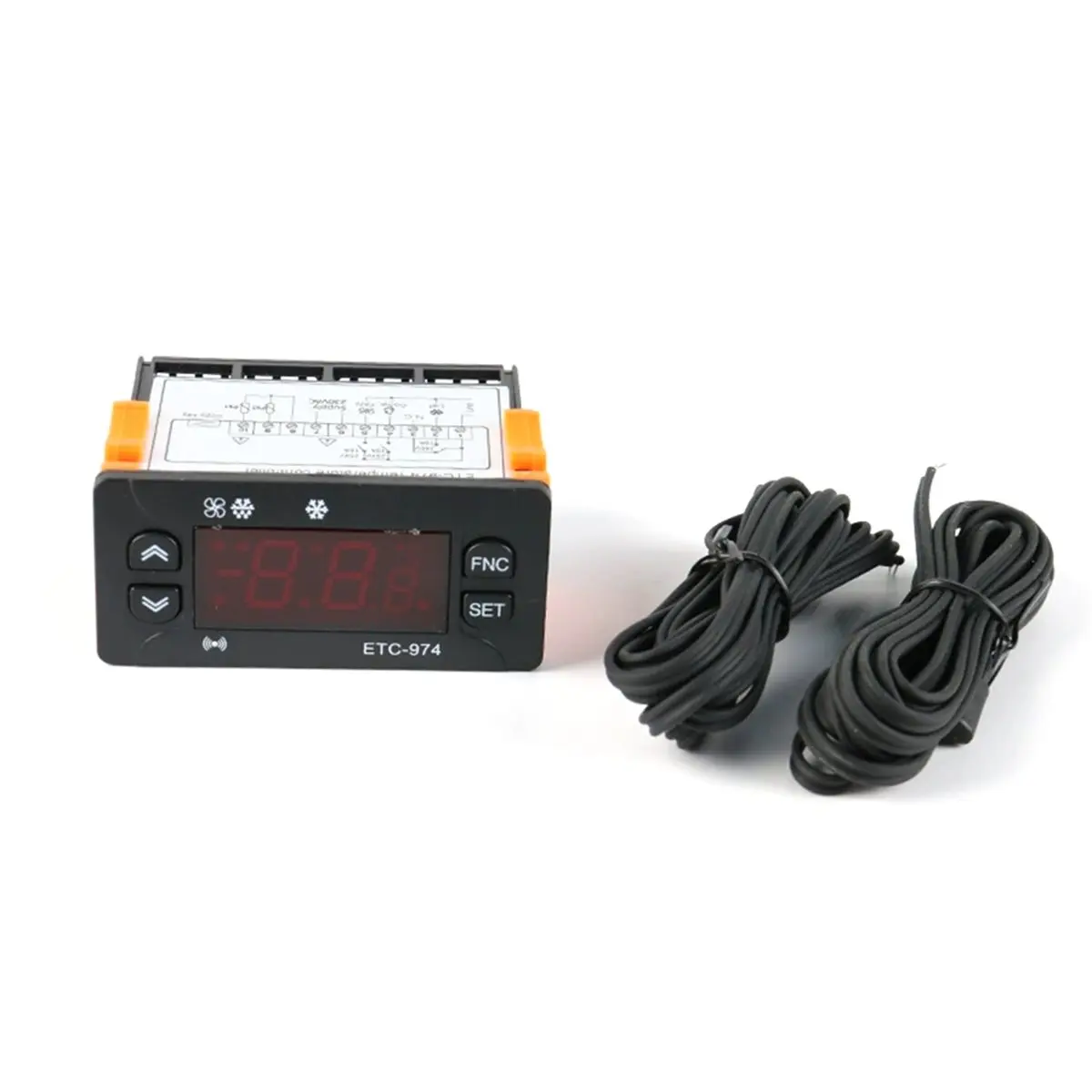 A49T ETC-974 온도 조절기 냉장고 제상 가열 제어 온도 조절기(듀얼 센서 220V 포함)