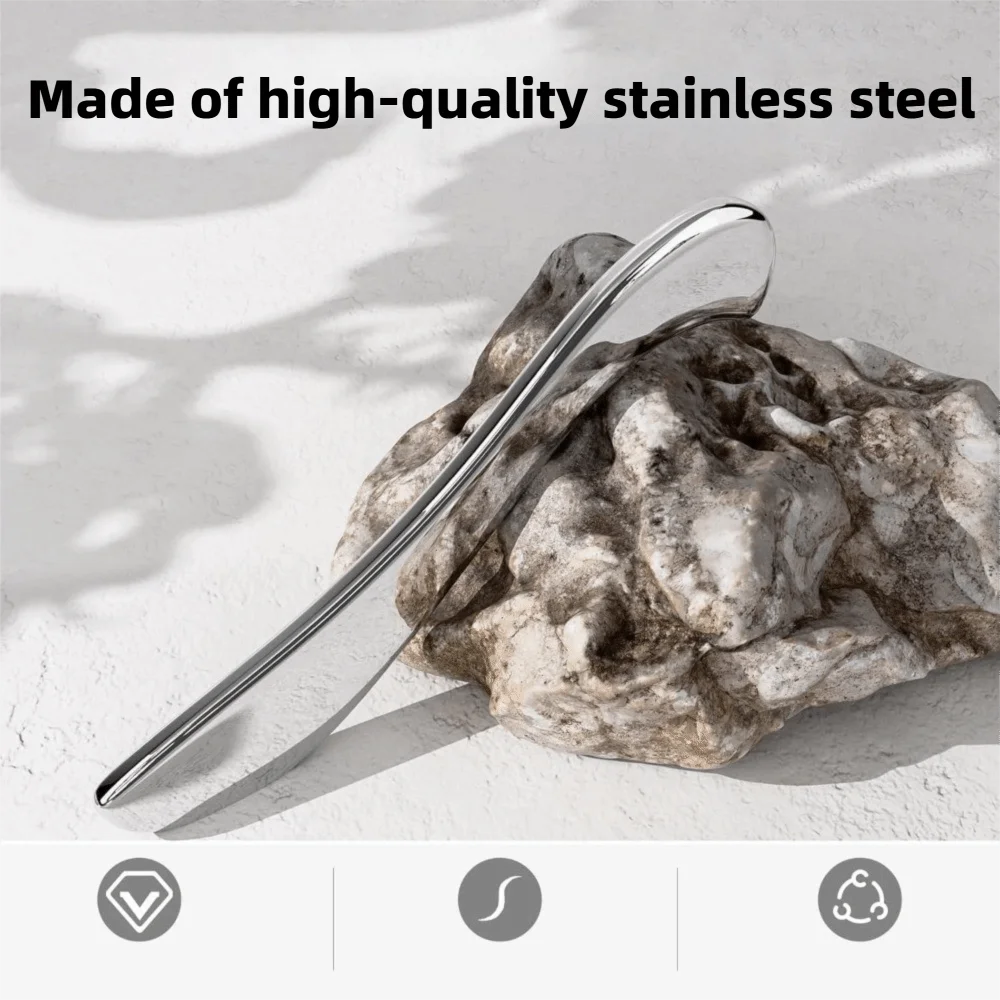 Stainless Steel Muscle Fascia Knife Multi-Functional Heavy-Duty Metal Massage Knife Muscle Scraper Tool Muscle Release