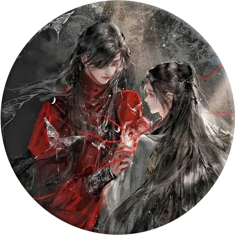 Фото Аниме Tian Guan Ci Fu Небесный официальный благословение брошь для рюкзака Хуа Cheng Xie Lian Строительная булавка ювелирные изделия Одежда Декор №5