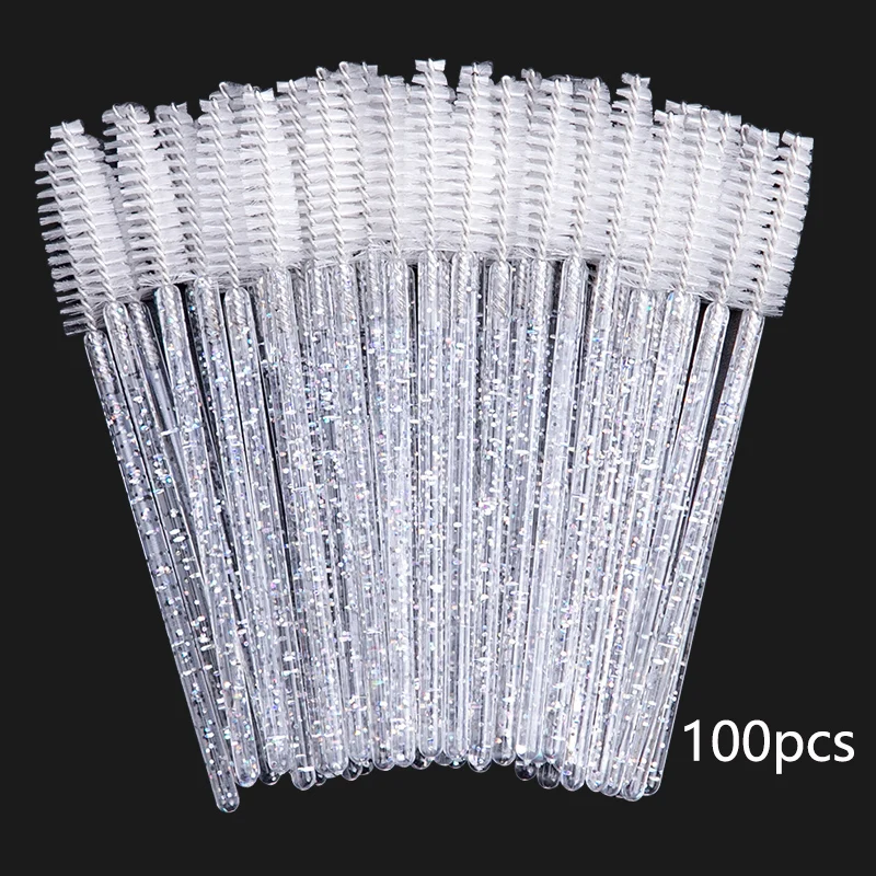 100pcs clear white