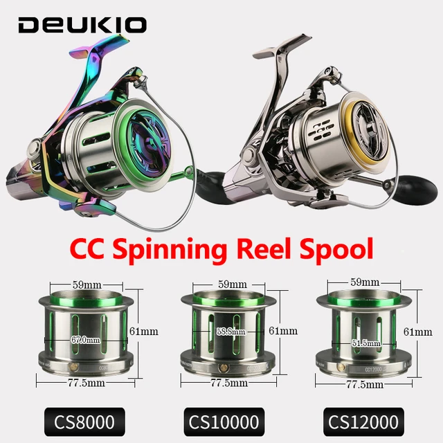 Metal Spool Spinning Fishing Reel, Fishing Accessories Tackle