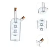 Oil and Vinegar Dispenser Glass, 2 in 1 Oil and Vinegar Bottle, Cruet Bottle 5