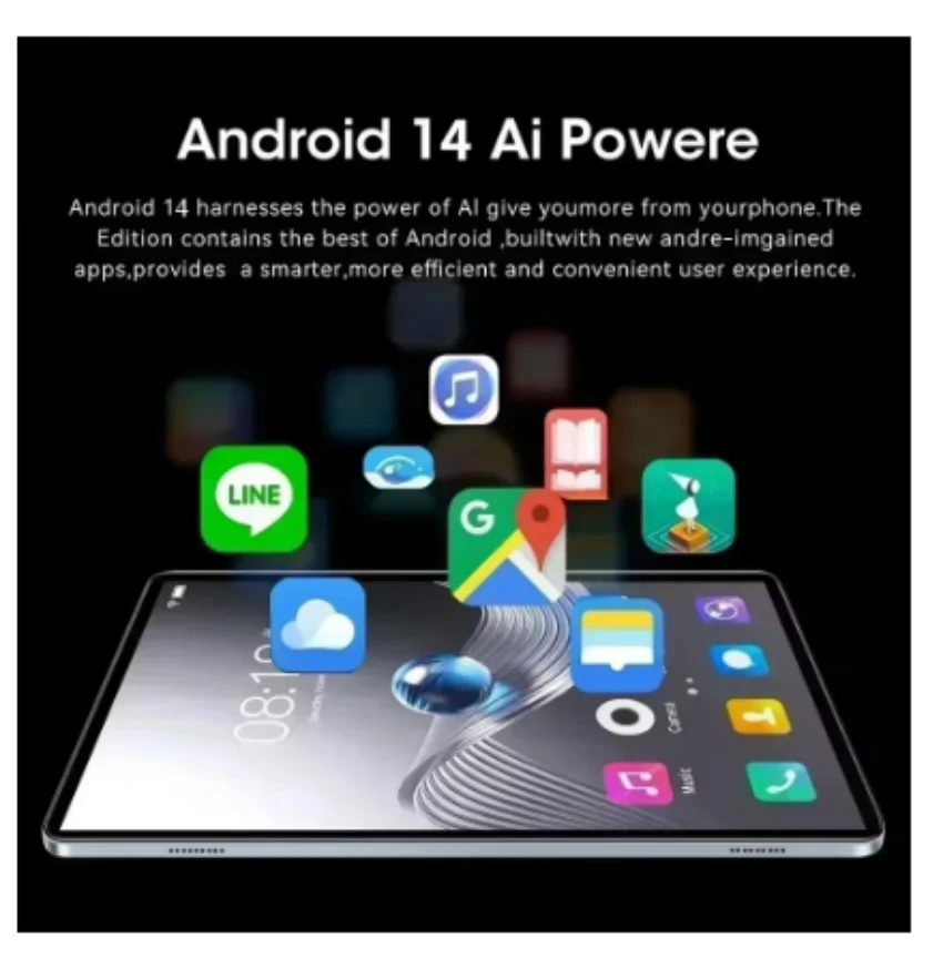 2025 Tablet Android 12000 mAh Global Version 16GB Ram 1TB Rom New Network 11.6 inch 10 Core Android 13.0 Wifi Tablet 3
