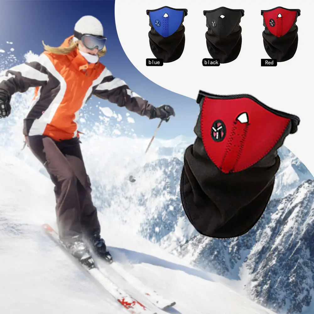 1pc Ourdoor Neck Tube Scarf Bandana Hiking Camping Hunting Running Bike