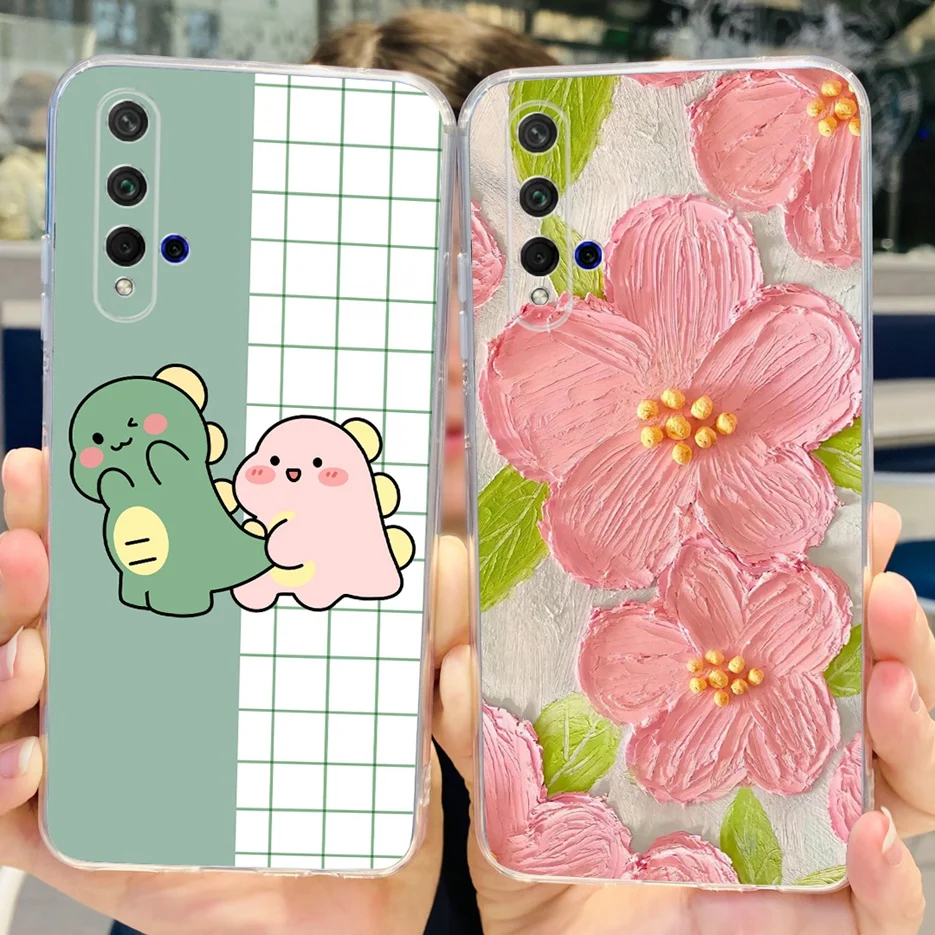 Stylish Painted Soft Silicone Phone Case Cover