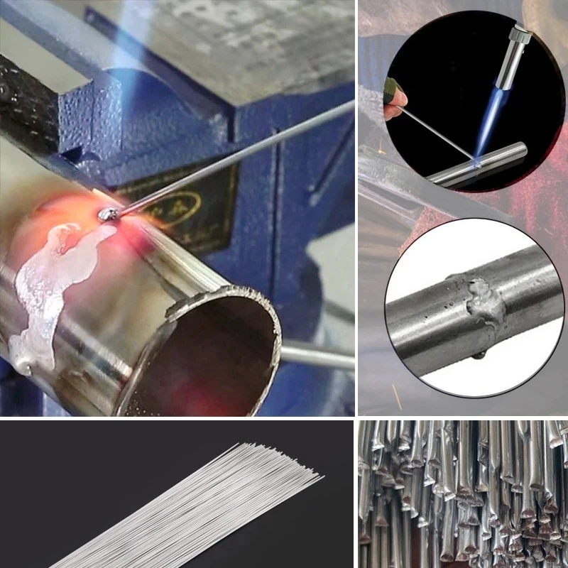 Universal Welding Rods Copper Aluminum Iron Stainless Steel Cored Welding Rod Solder Wire Electrode No Need Solder Powder