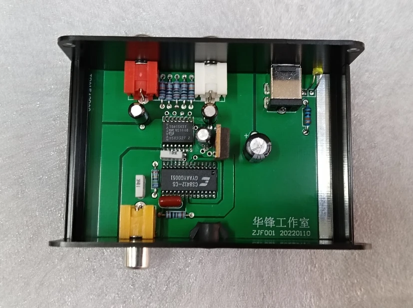 Nvarcher TDA1543 NOS 47Lab Decoding DAC Board Support Format WAV 16bit 44.1K