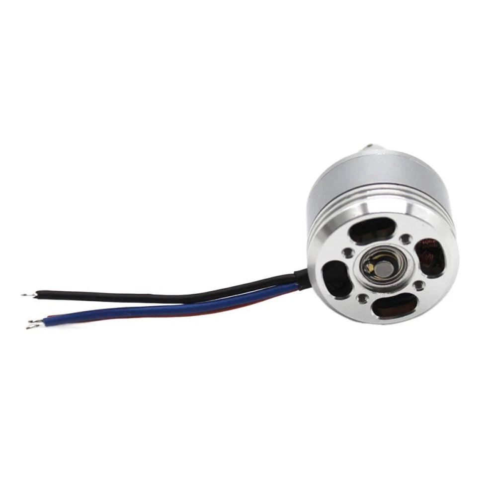 Moteur Brushless Filetage Inversé 23mm Arbre 7mm monté sur support