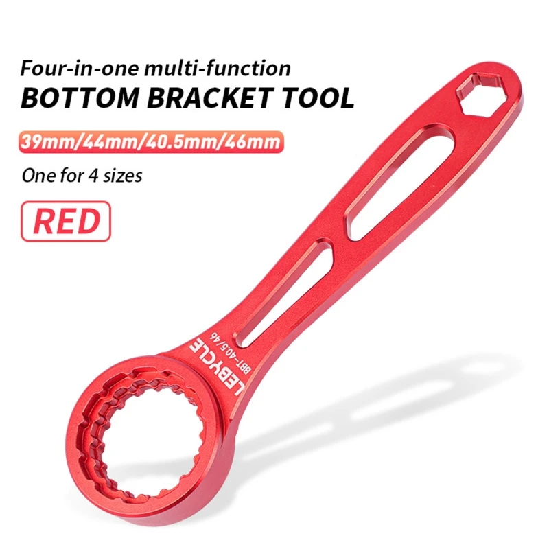 MTB/Road Bike Bottom Bracket Wrench Portable Removal Crank Tool Easy to Use