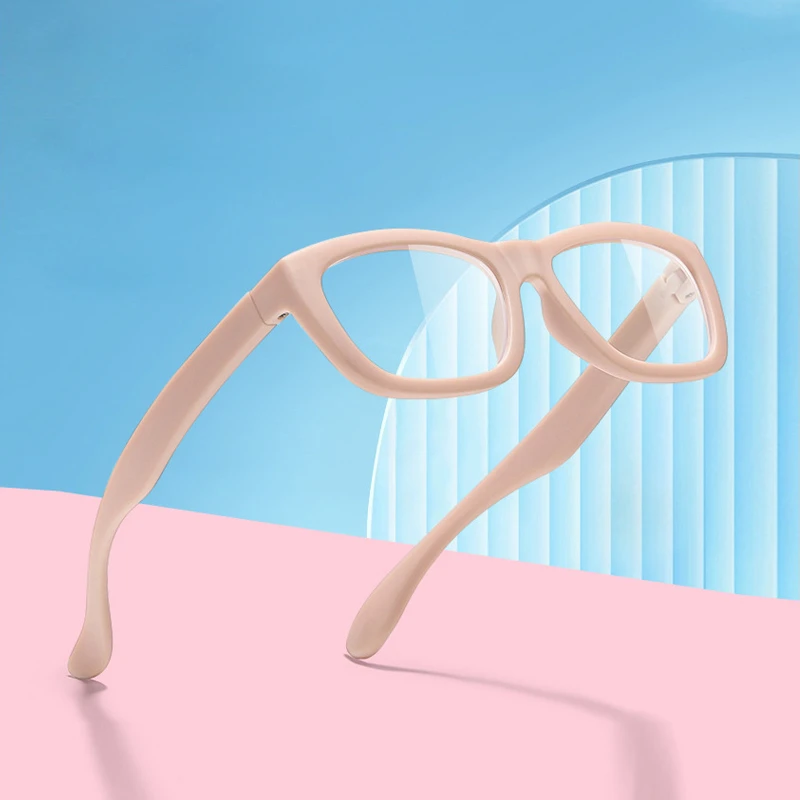 Flexible Children's Anti-glare Blue Light Computer Glasses Frame Kids Girl Boy Spectacles Myopia Optical Tr90 Eyeglasses Eyewear