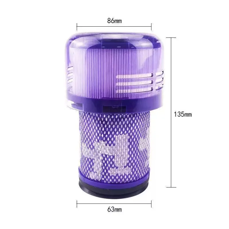Vacuum Cleaner Accessories For Dyson V12 / V12 slim / detect slim Detect Filter Cyclone Replacement Spare Parts