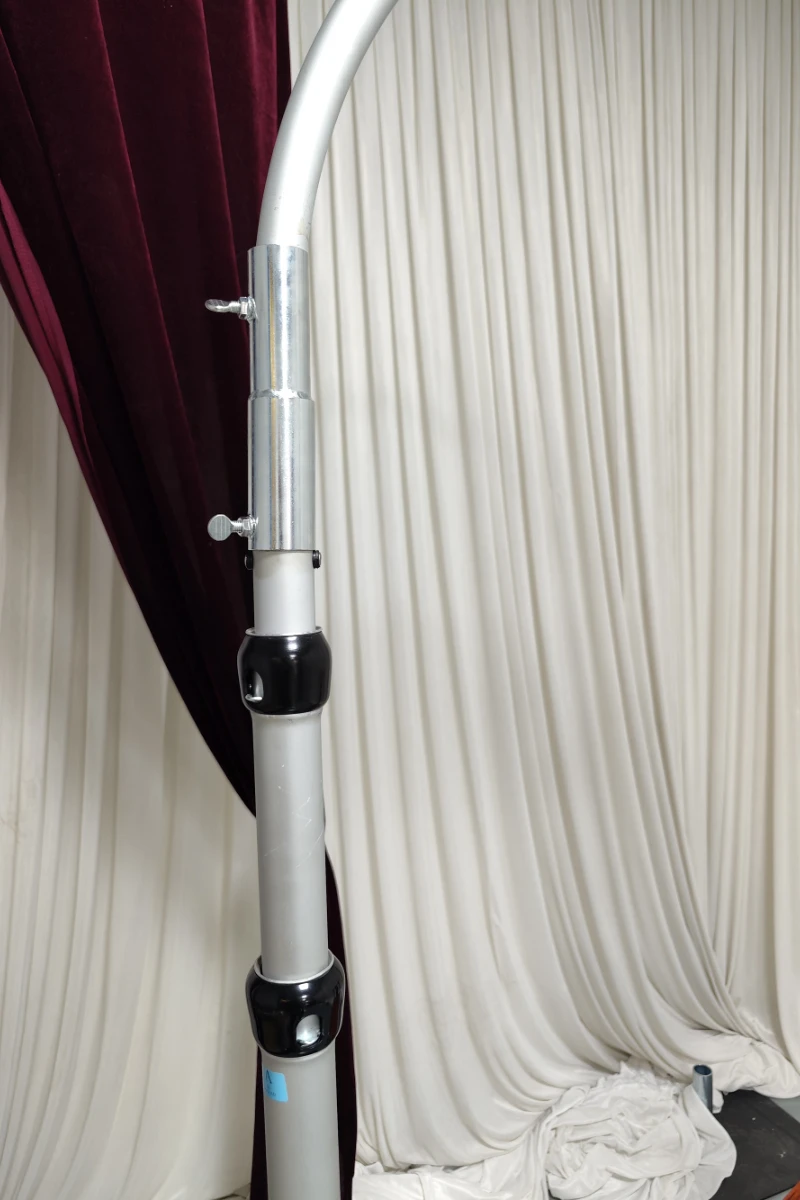 Lamp Shape Height Adjustable Frame Aluminum Material Background Stand Photography Backdrop Wedding Arch Party Supplies