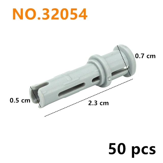 Enhanced Building Block Connector Accessories - Technical Parts for Creative Construction Toys
