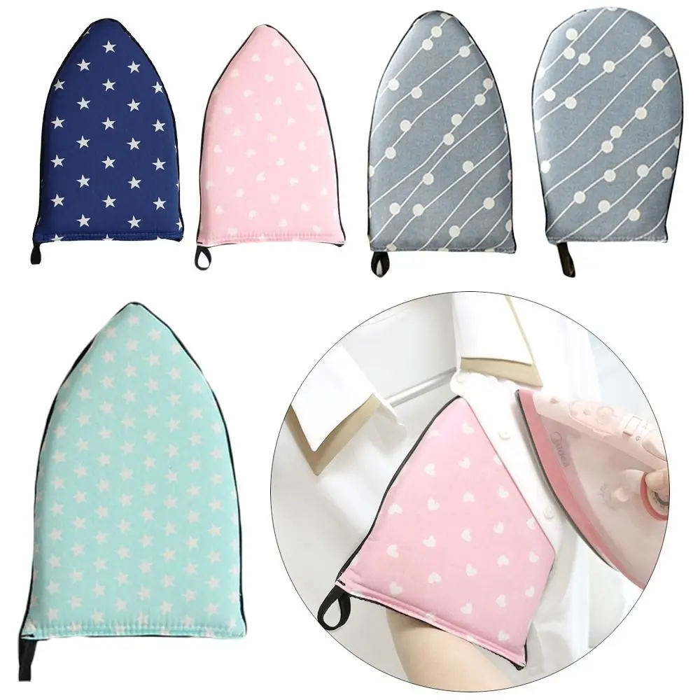 Mini hand held ironing board pad sleeve garment steamer ironing gloves