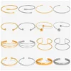 1pc Classic Stainless Steel Brief Metal Texture Bangle Terror Eyes Metallic Ball Opening Adjustable Bangles For Women Gift 1