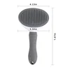 Self-cleaning Pet Hair Remove Comb Cat Slicker Brush Pet Hair Removal Comb For Cats Grooming Brushes Dog Combs Cat Accessories 2