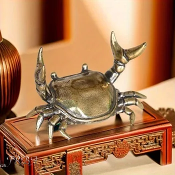 Pure Brass Crab Figurine 1