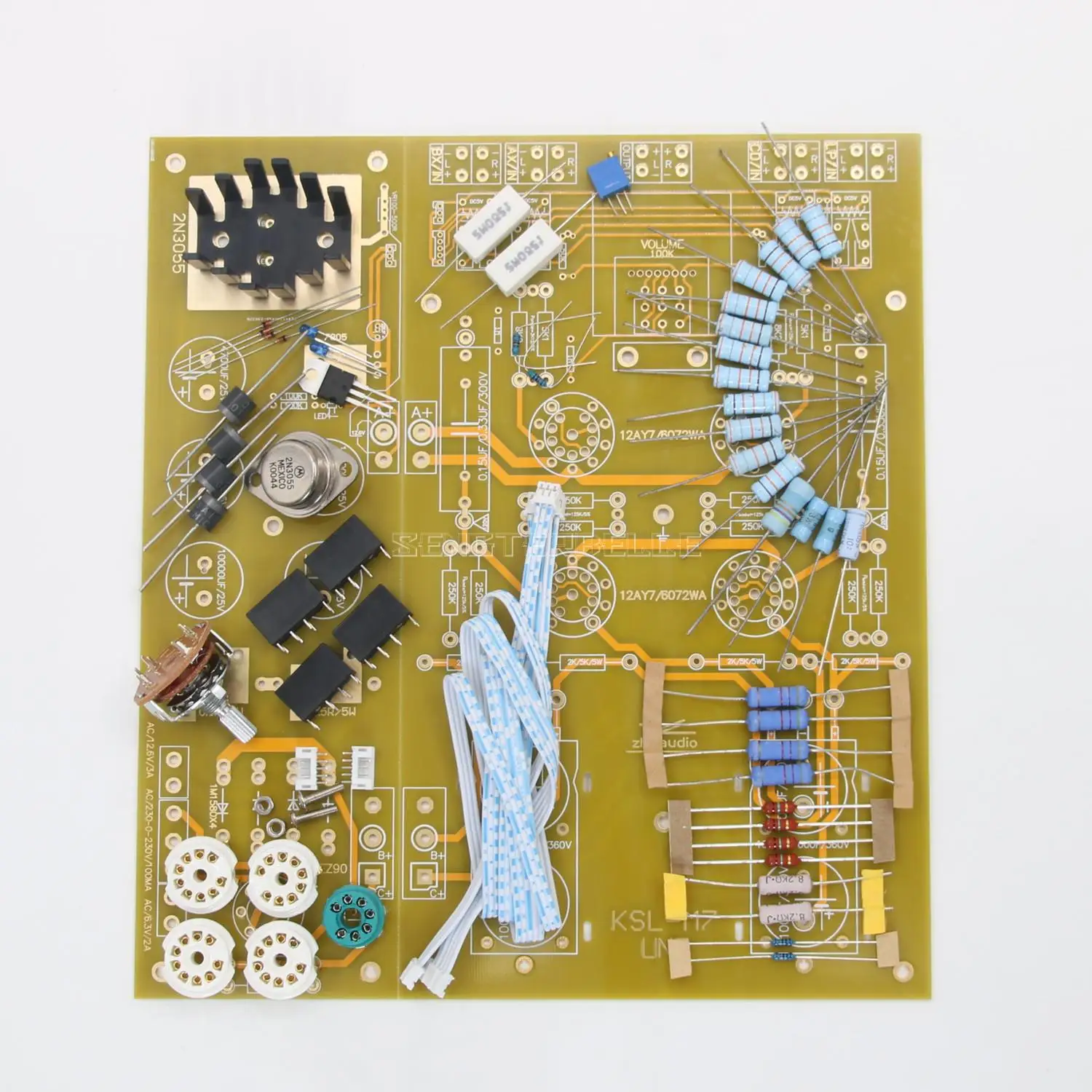 Basierend auf Kondo KSL-M7 Line HiFi DIY 12AY7 Vakuumröhre Audio Sound Vorverstärker Board Kit – Detail 15
