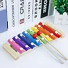New Toy Xylophone Montessori Educational Toy Wooden Eight-Notes Frame Style Xylophone Children Kids Baby Musical Funny Toys 1