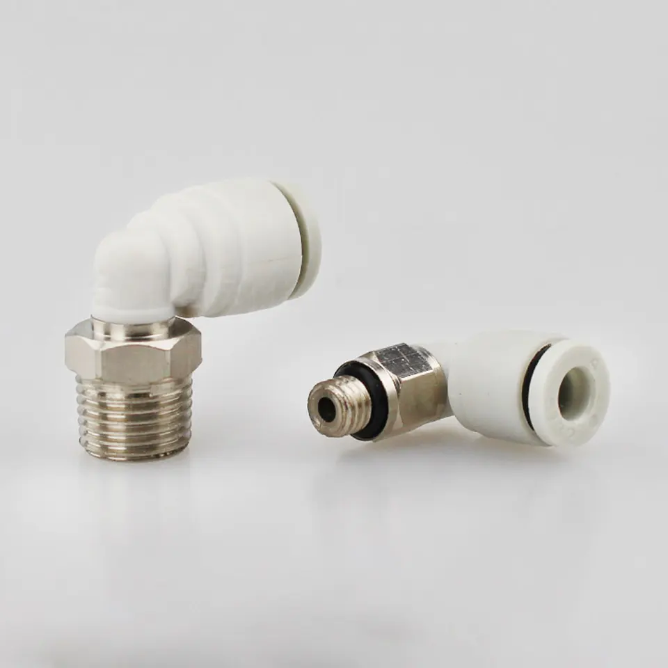 Mini Raccord De Tuyau Pneumatique, 5 Pièces, Raccord Rapide, Filetage