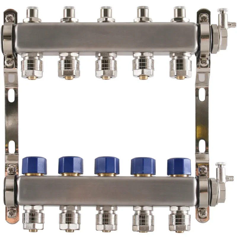 

304 stainless steel water separator, floor heating , intelligent temperature control geothermal