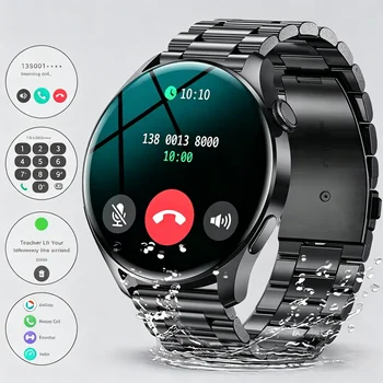 Nuovo Smartwatch per Uomo e Donna con Chiamate BT, Notifiche Messaggi, Monitoraggio Salute, Orologio Sportivo Impermeabile 2026, Quadrante e Cinturino Personalizzabili