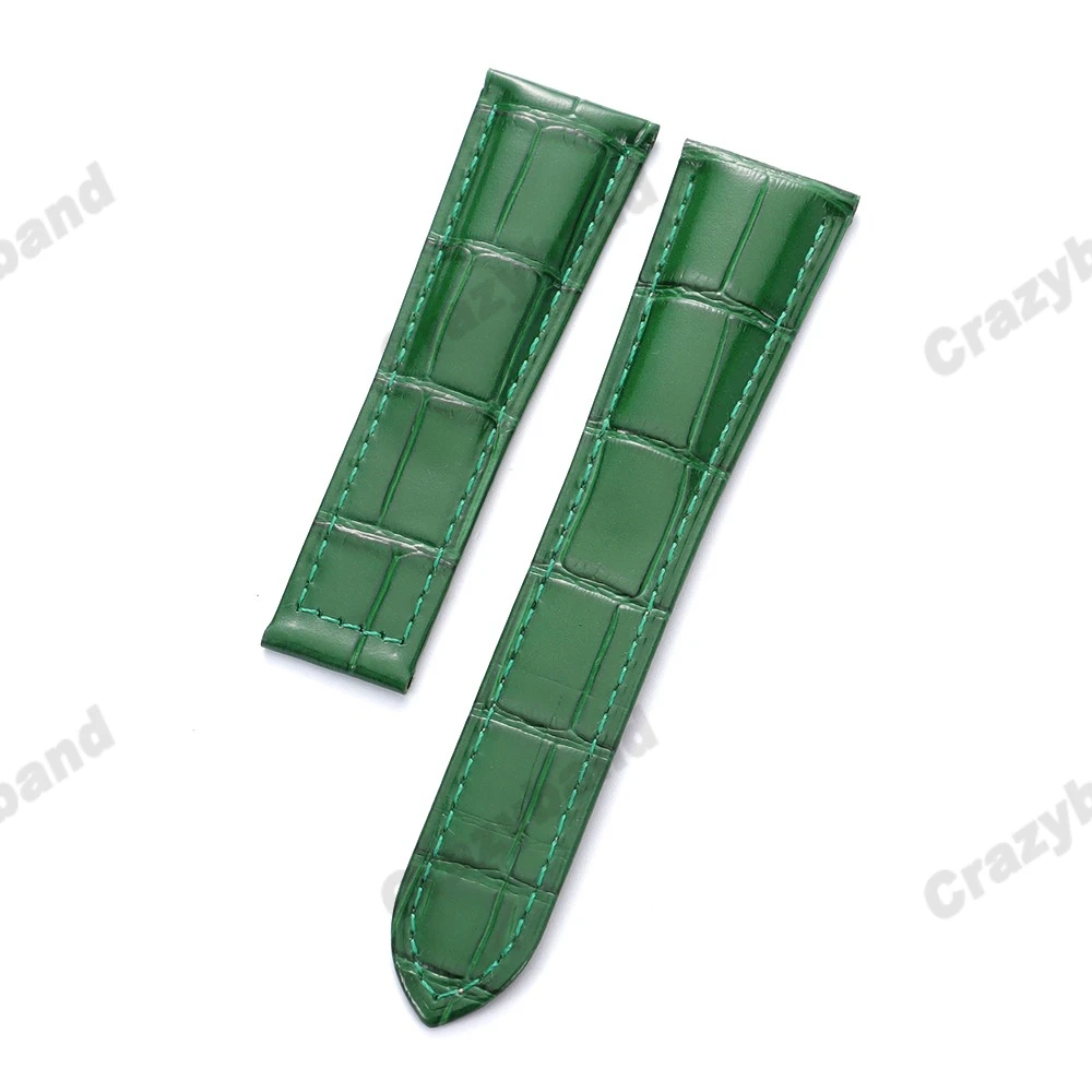 Luxury Genuine Leather Watch Strap - Premium Soft Bracelet for Men’s Wrist - High Quality 18mm, 20mm, 22mm