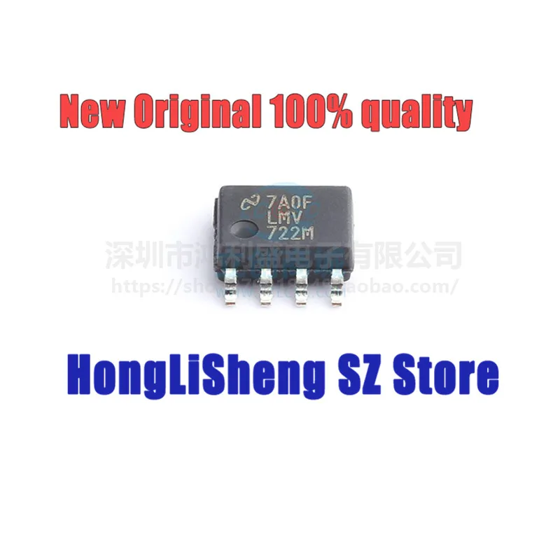 

10pcs/lot LMV722MX LMV722M LMV722 SOP8 Chipset 100% New&Original In Stock