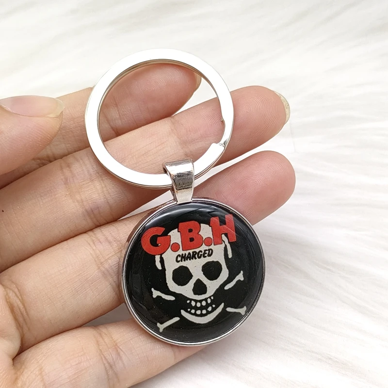 Stylish Alloy Keychain Music Bag Pendant Fan Accessory Wholesale