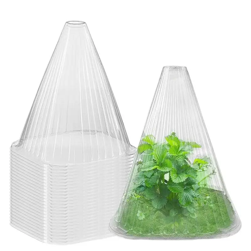 

Outdoor Vegetable Protection Cover Flower Protectors Garden Animals Proof Transparent Flower Protection Cover Plant Cloche