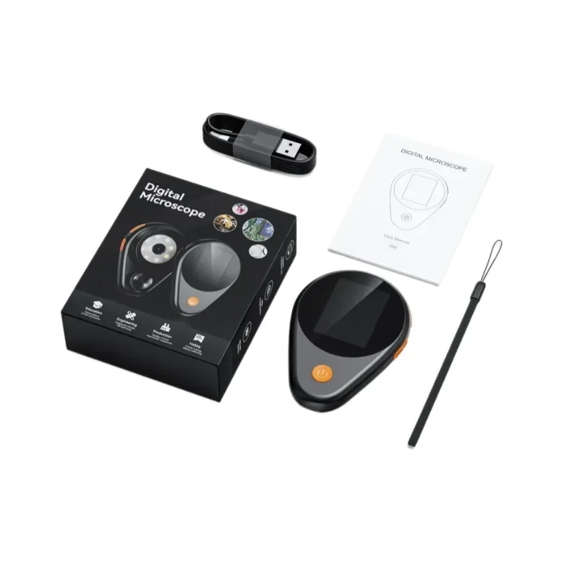 휴대용 포켓 현미경 500x USB 돋보기, 전기 기술자 테스트 장비 멀티미터용 인쇄 검사 도구