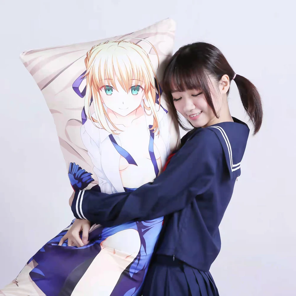 Character Jinx Pillow Cover Dakimakura Otaku Hugging Body Cosplay Pillow Case Double-sided Printed Cushion Cover 3