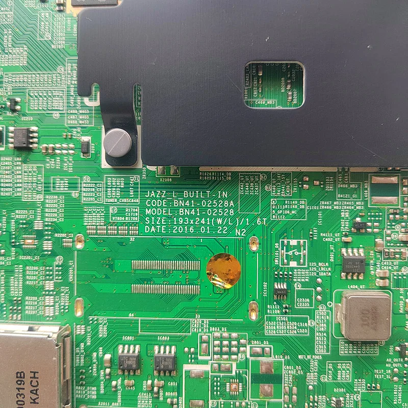 Placa-mãe para tv Samsung Placa Principal Bn4102528a Bn41-02528 Ua65ku6300 Ue65ku6608u 55 65 Ua65ku6300k Bn9411058a - Image 4