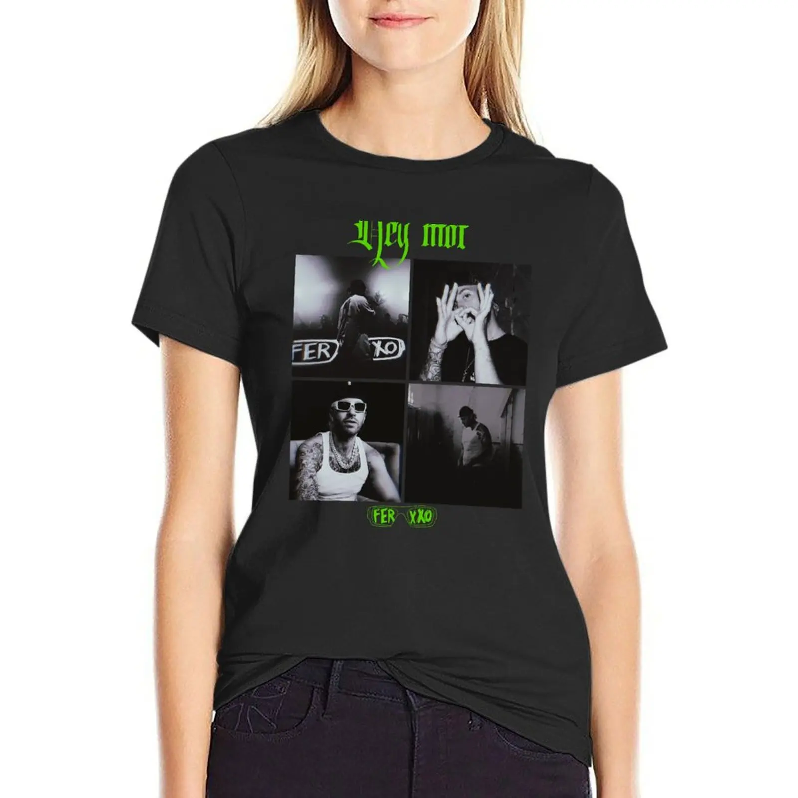 

Ferxxo edit T-shirt Short sleeve tee graphics summer clothes for Women