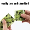 Random Color Cartoon Paw Graphic Dog Poop Bags Pet Poop Bags Leak-Proof Dog Waste Bags For Pet Supplies 4