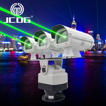 JCDG-3 헤드 방수 이동식 회전 랜드마크 공장 출구, 야외 지붕 레이저 조명, 녹색 레이저 조명