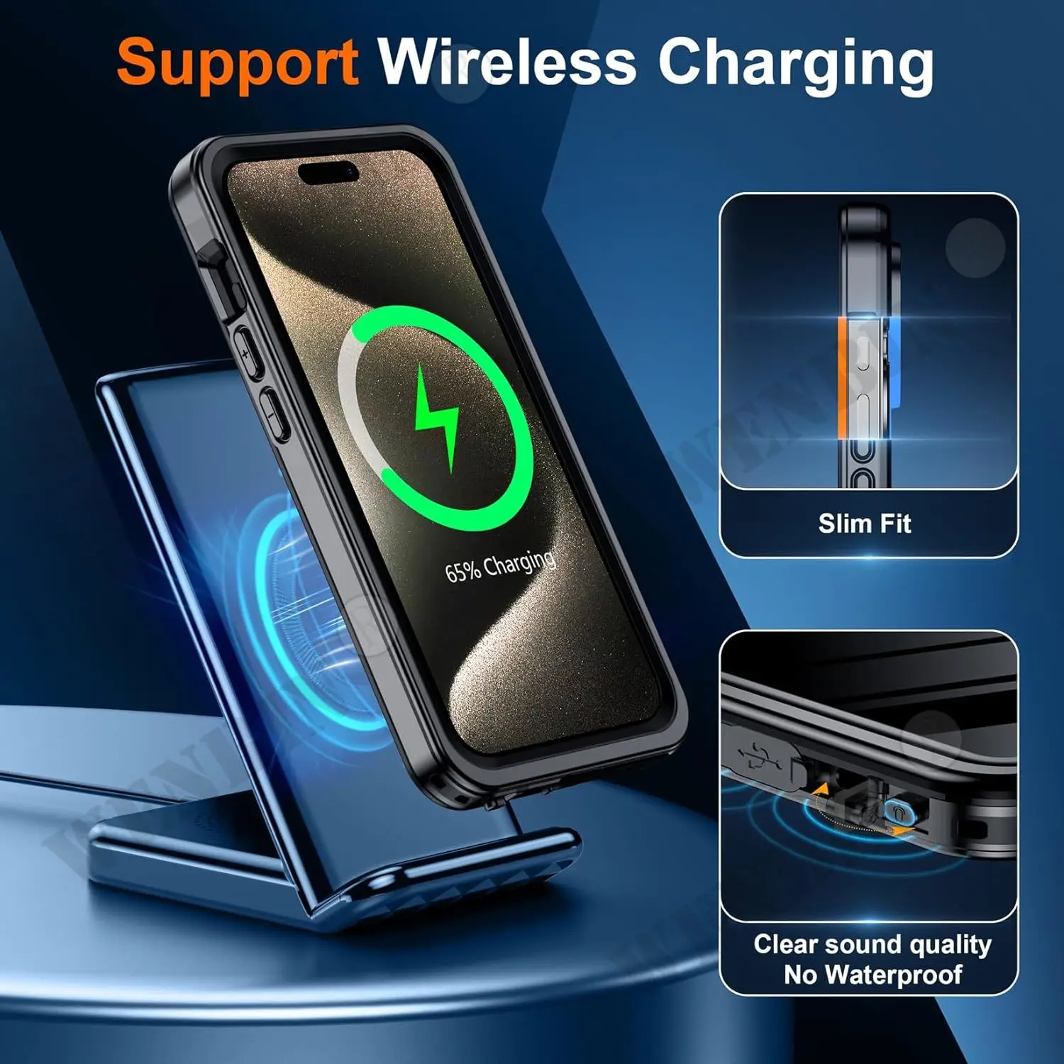 IP68 Waterproof For iPhone 17 16 15 14 13 Pro Max XR XS Plus