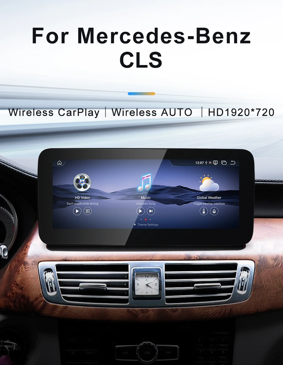 New Qualcomm6225 Snapdragon680 Andorid13 Car Multiemedia Players For Mercedes B